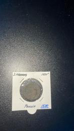 1 oude munt uit 1830 d 3 pfenning  prussia (zie beschrijving, Postzegels en Munten, Munten | Europa | Niet-Euromunten, Ophalen of Verzenden