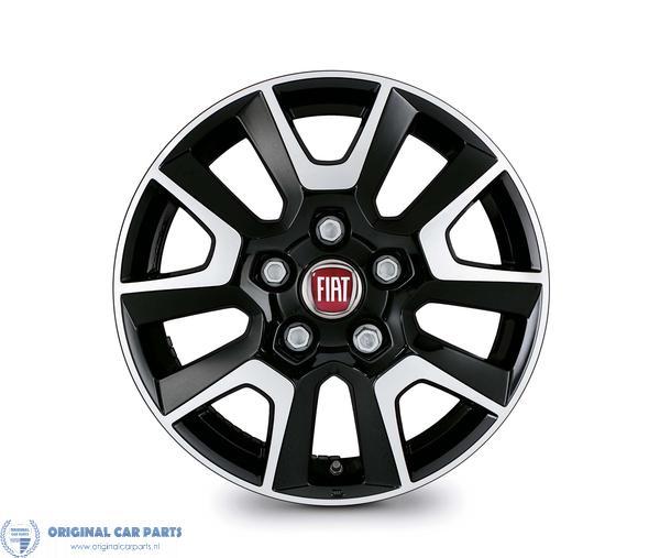 Nieuwe originele Fiat Ducato 16" velgen zwart / zilver!, Auto-onderdelen, Banden en Velgen, Velg(en), 16 inch, Bestelwagen, Nieuw