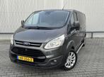 Ford Transit Custom 290 2.2 TDCI L2H1 DC*ECC*CAM*CRUISE*HAAK, Voorwielaandrijving, Euro 5, Stof, Gebruikt