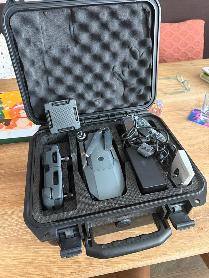 DJI Mavic Drone met case, Audio, Tv en Foto, Drones, Niet werkend, Ophalen