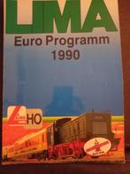 Lima euro programm 1990 tijdschrift, Hobby en Vrije tijd, Modeltreinen | H0, Gelijkstroom, Zo goed als nieuw, Lima, Boek, Tijdschrift of Catalogus