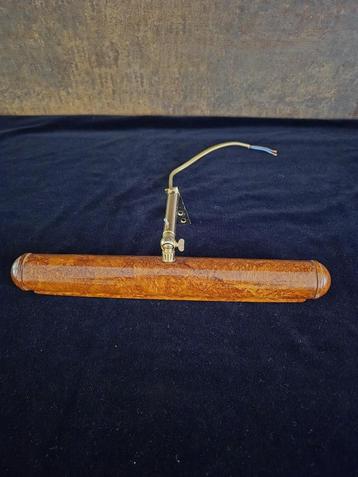 Schilderijlampje - Wandlampje - Pianolampje - Cognac kleur beschikbaar voor biedingen