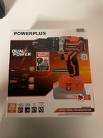 Powerplus dual power boormachine, Ophalen of Verzenden, Nieuw, Boormachine
