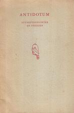 Antidotum, studentendichten en verzen - Leids Studentencorps, Ophalen of Verzenden