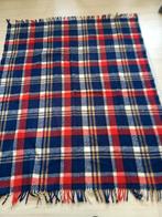 Vintage Retro plaid woondeken deken, Ophalen of Verzenden, Zo goed als nieuw