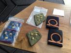 Belgische Leger Emblemen: Kolonel & Marine, Verzamelen, Militaria | Algemeen, Ophalen of Verzenden, Landmacht, Overige gebieden