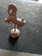 18eeuws loden Paardtje op standaart, Antiek en Kunst, Ophalen of Verzenden