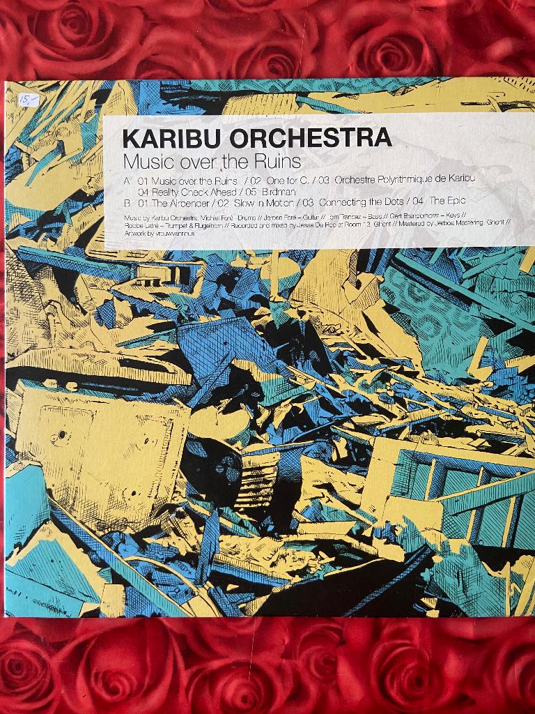 Karibu Orchestra LP, Gebruikt, 1980 tot heden, Ophalen of Verzenden, 12 inch