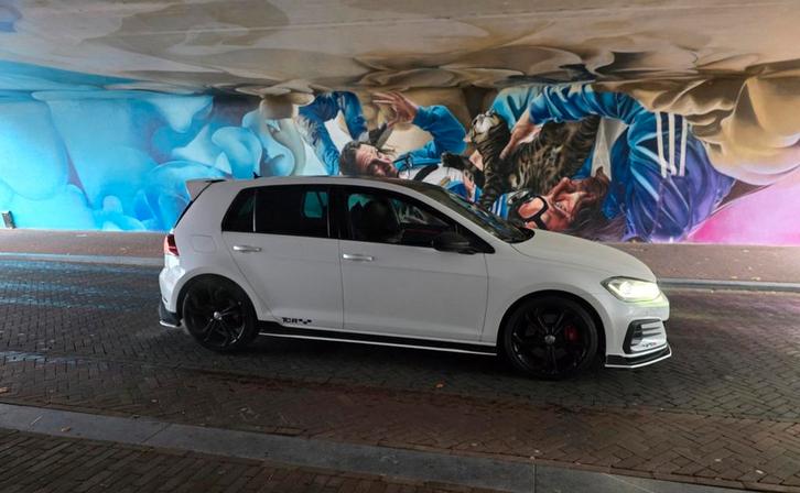 De Dikste TCR Parelmoer Wit zie foto's!, Auto's, Volkswagen, Particulier, Golf, Benzine, Hatchback, Automaat, Geïmporteerd, Overige kleuren