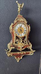 19e eeuwse Boulle - Console klok in topstaat, Antiek en Kunst, Ophalen