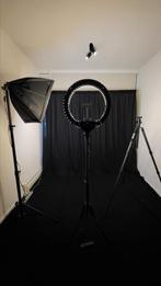 Feestdagentip: achtergrondsysteem met zwart doek, Ophalen of Verzenden, Nieuw, Achtergrond