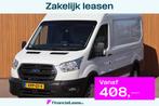 Ford Transit 350 2.0 TDCI L2H3 Trend org NL-auto, Auto's, Voorwielaandrijving, Euro 6, 2500 kg, Wit