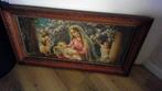 Vintage schilderij Maria met kind., Antiek en Kunst, Ophalen
