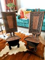 Jaren 60 afrikaanse cérémonie stoelen, Ophalen