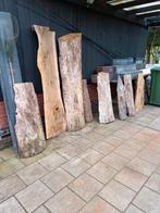 eiken schaaldelen, Doe-het-zelf en Verbouw, Hout en Planken, Ophalen, Gebruikt, Eiken, Plank