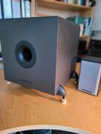 Surroundsystem Mordaunt-Short boxen en subwoofer, Gebruikt, Complete surroundset, 120 watt of meer, Ophalen