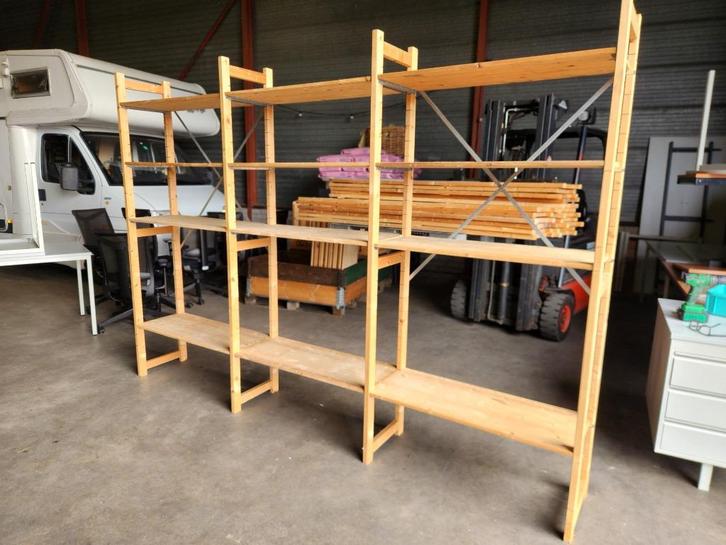 Lundia stelling, Huis en Inrichting, Kasten | Stellingkasten, Zo goed als nieuw, Ophalen