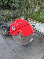 Cardi muurzaag diamantzaag betonzaag 400mm, Ophalen, Zo goed als nieuw, 1200 watt of meer, 70 mm of meer