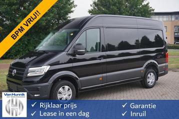 Volkswagen Crafter 35 2.0 177 L3H3 AUT BPM VRIJ! Navi, Cam,  beschikbaar voor biedingen
