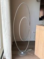 Moderne LED Staande Lamp - Grijs Aluminium - Dimbaar, Huis en Inrichting, Ophalen, Gebruikt, Metaal, 100 tot 150 cm