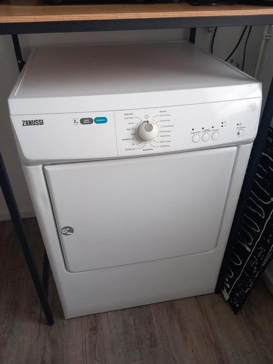 Zanussi Lindo 100 – 7 kg luchtafvoerdroger – ZGAN, Witgoed en Apparatuur, Wasdrogers, Zo goed als nieuw, Luchtafvoer, 6 tot 8 kg