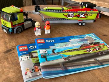 Lego city raceboottransport 60254 beschikbaar voor biedingen