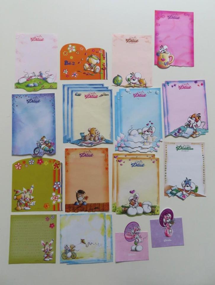 Diddl Notitieblaadjes (4744), Verzamelen, Diddl, Nieuw, Papier, Kaart of Schrift, Verschillende figuren, Ophalen of Verzenden