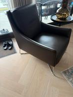 Natuzzi Lederen Fauteuil - Zo Goed Als Nieuw!, Huis en Inrichting, Fauteuils, Ophalen of Verzenden, Zo goed als nieuw, Leer, 75 tot 100 cm