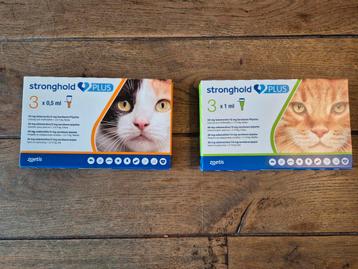 Stronghold plus kat vlooien teken 2x3 pipetten  beschikbaar voor biedingen