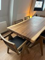 Suar boomstamtafel 2 meter, Ophalen, 200 cm of meer, 50 tot 100 cm, Zo goed als nieuw