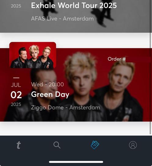 GREEN DAY | 4x Staanplaats tickets | ZiggoDome Amsterdam, Tickets en Kaartjes, Concerten | Rock en Metal, Twee personen, Juli