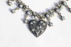 Dolce Luna statement ketting met swarosvki kristallen, Ophalen, Gebruikt, Overige materialen, Met kristal