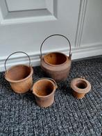 Antieke Gietijzeren Lijmpot, Antiek en Kunst, Ophalen of Verzenden