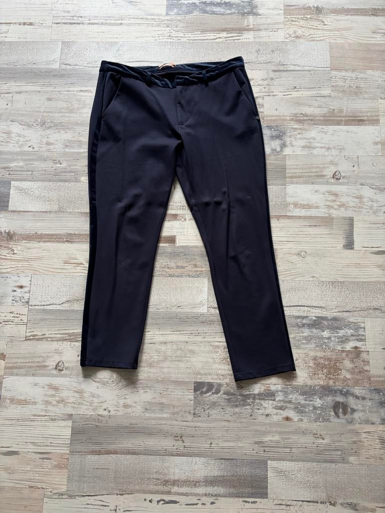 Pantalon donkerblauw van Scotch & Soda maat XL, Blauw, Maat 46/48 (XL) of groter, Ophalen of Verzenden, Lang