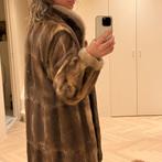 Vintage mink / nerts bontjas - bonthuis Bergen- maat M/L, Kleding | Dames, Jassen | Winter, Ophalen of Verzenden, Gedragen, Maat 38/40 (M)