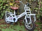 Kinderfietsje Popal Cooper wit 12 inch incl zijwieltjes, Ophalen, Zijwieltjes, Gebruikt, Popal Cooper