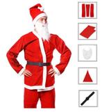 Kerstman Kostuum | 5-Delig | Rood, Ophalen, Zo goed als nieuw