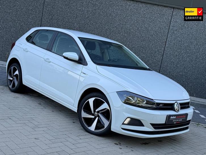 Volkswagen Polo 1.0 TSI R-Line Carplay 18 Inch velgen cruise, Auto's, Volkswagen, Bedrijf, Te koop, Polo, ABS, Airbags, Airconditioning