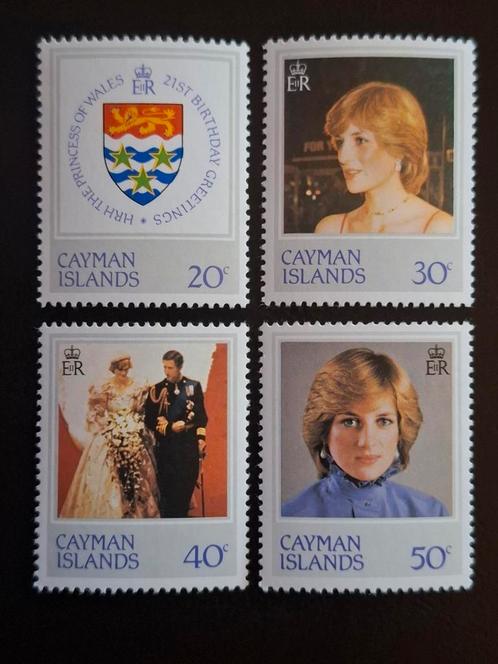 Kaaiman Eilanden 1982 Diana, Princess of Wales, Postzegels en Munten, Postzegels | Amerika, Postfris, Midden-Amerika, Ophalen of Verzenden