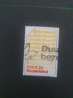 Gefeliciteerd uit 2002 uit serie, Postzegels en Munten, Postzegels | Nederland, Na 1940, Ophalen of Verzenden, Gestempeld