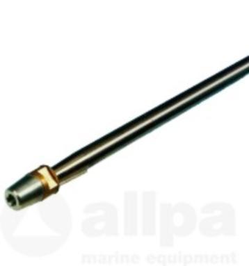 Allpa schroefas 30 mm 2000 mm met moer anode spie borgring beschikbaar voor biedingen