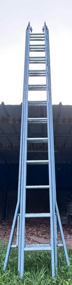 Professionele DIRKS ladder 3x12, Ophalen, Zo goed als nieuw, 4 meter of meer