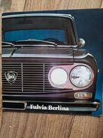 Lancia Fulvia Berlina brochure 1971, Lancia, Overige merken, Ophalen of Verzenden, Zo goed als nieuw