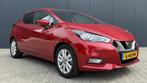 Nissan Micra 1.0 IG-T N-Connecta Airco Cruise Navi Camera, Voorwielaandrijving, Gebruikt, Euro 6, Origineel Nederlands