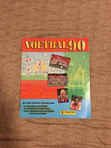 Panini Voetbal 90 Album beschikbaar voor biedingen