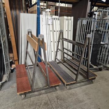 Superdegelijke platenwagen magazijnwagen afm  117x90x125 lx beschikbaar voor biedingen