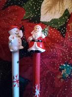 Kerst potloden sneeuwpop en kerstman, Diversen, Kerst, Ophalen