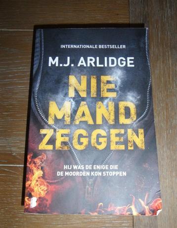 In goede staat: Niemand zeggen van M.J. Arlidge beschikbaar voor biedingen