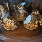 Goudkleurig Thee Servies - 6 Delig, Ophalen of Verzenden