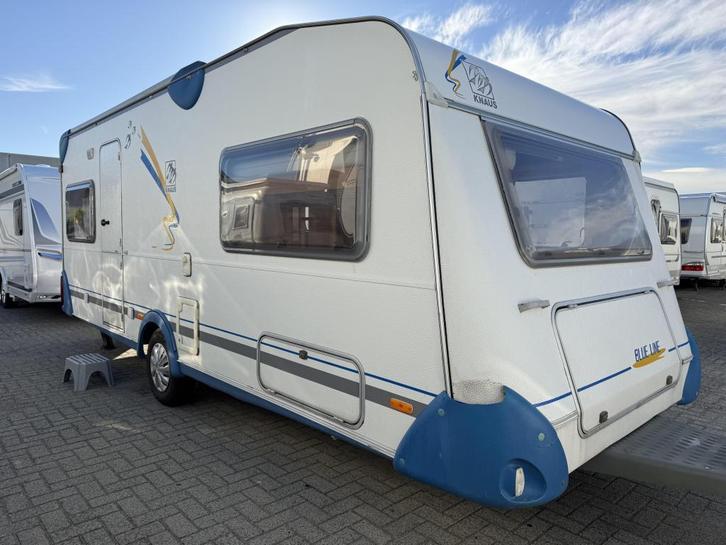 Knaus Sudwind 550 TK Stapelbed, Caravans en Kamperen, Caravans, Bedrijf, tot en met 5, 1000 - 1250 kg, Treinzit, Knaus, Overige typen